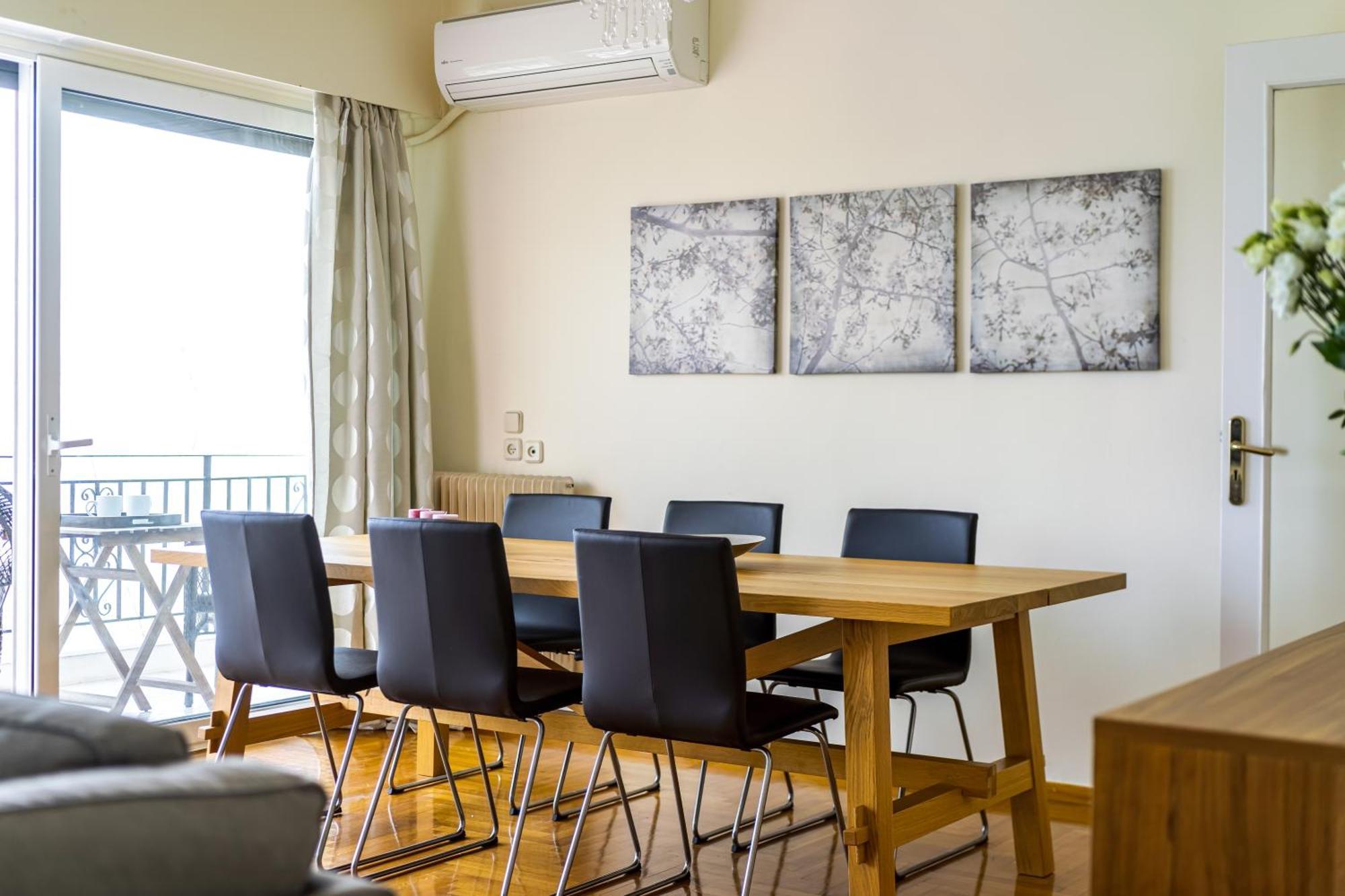 Bright Central Apartment With Splendid Sea View! Chalkís Exteriör bild