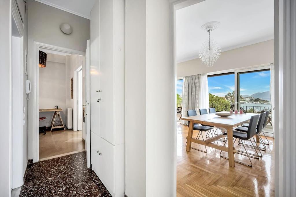 Bright Central Apartment With Splendid Sea View! Chalkís Exteriör bild
