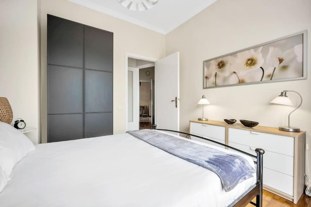 Bright Central Apartment With Splendid Sea View! Chalkís Exteriör bild