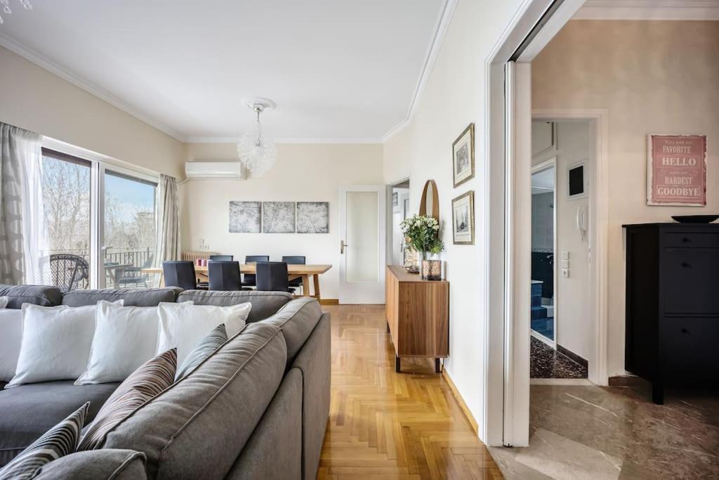 Bright Central Apartment With Splendid Sea View! Chalkís Exteriör bild