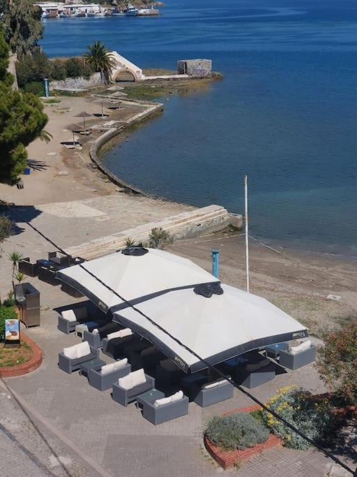 Bright Central Apartment With Splendid Sea View! Chalkís Exteriör bild